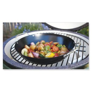 Сковорода для гриля Big Green Egg SPAE, стальная, круглая 36 см