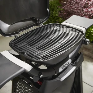 Газовый гриль Weber Q 2200N с боковыми столиками и компактной подставкой
