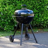 Угольный гриль SnS Kettle Black Edition, с корзиной SnS, 57 см, черный