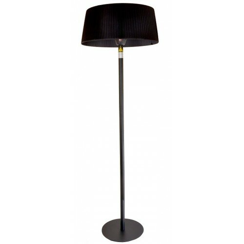 Уличный инфракрасный обогреватель Hugett Floor Black, 2.1 кВт  