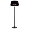 Уличный инфракрасный обогреватель Hugett Floor Black, 2.1 кВт  