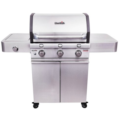 Газовый гриль Char-Broil Платинум 3400с (Platinum 3400 S), нерж. сталь