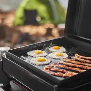 Газовый гриль (гридл) Weber Слейт Премиум (Slate GP Premium) 43 cm Черный