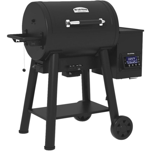 Гриль пеллетный Broil King Краун 400 (Crown 400), чёрный в Москве