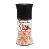 Соль розовая 110г мини мельница
