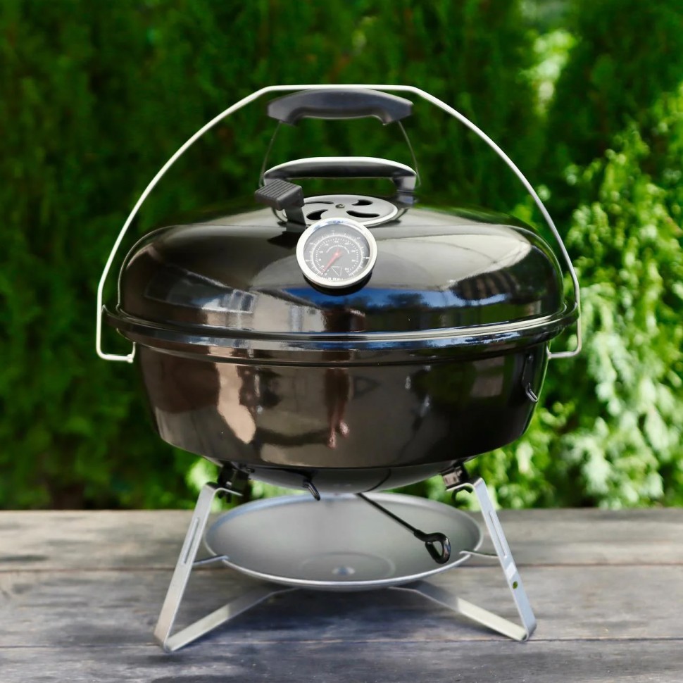 Угольный гриль SNS Travel Kettle, 47 см (c корзиной SNS Charcoal Basket) в Москве в Москве