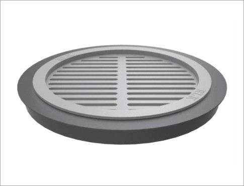 Решётка-гриль Grillver 480 К-Гр (комплект), чугунная, 49 см