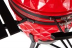 Керамический гриль Diamond Egg Xl, красный  