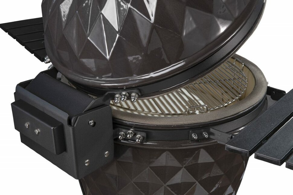 Керамический гриль Diamond Egg Xl, серый  