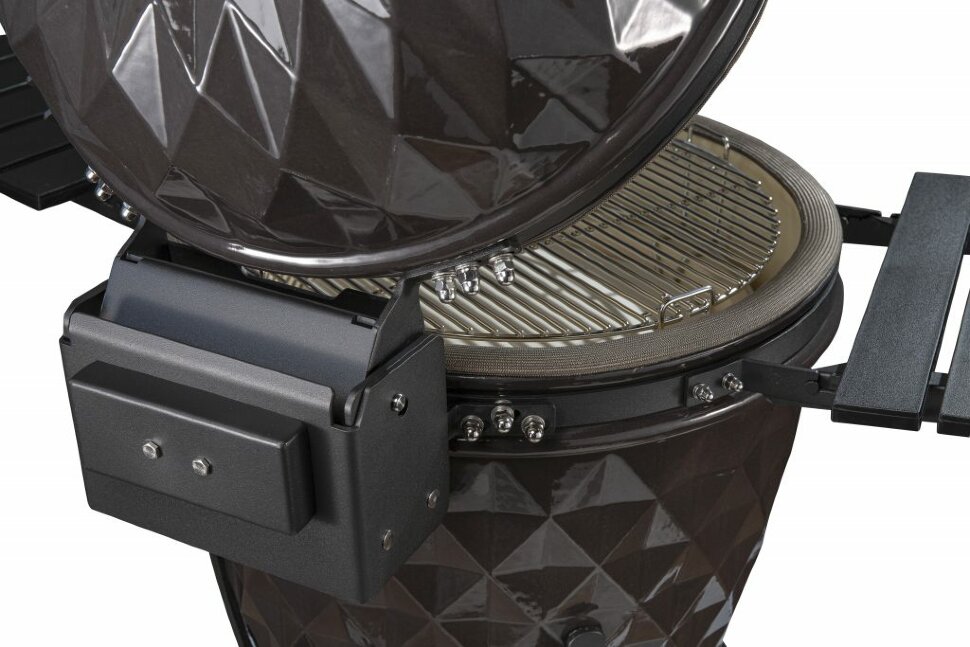 Керамический гриль Diamond Egg Xl, серый  