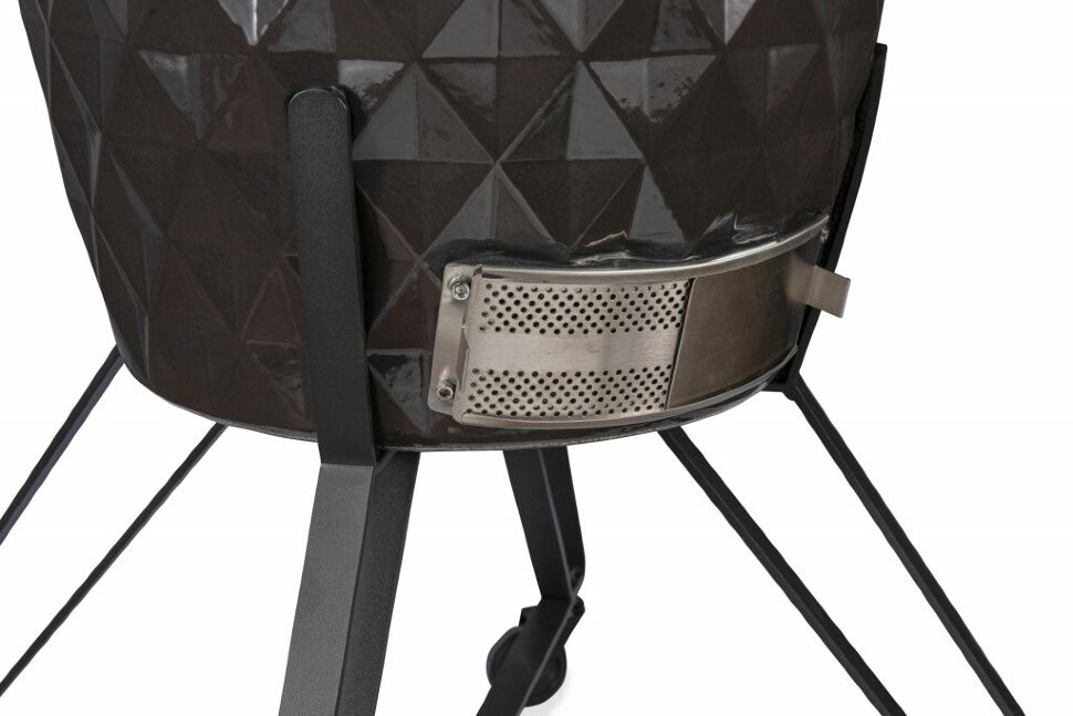 Керамический гриль Diamond Egg Xl, серый  