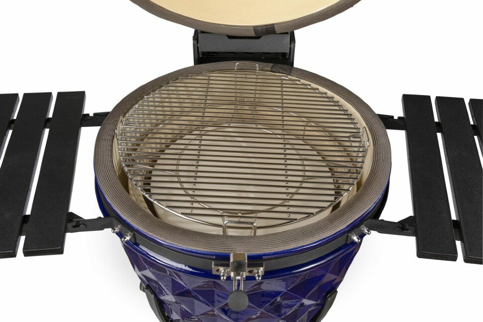 Керамический гриль Diamond Egg Xl, синий  
