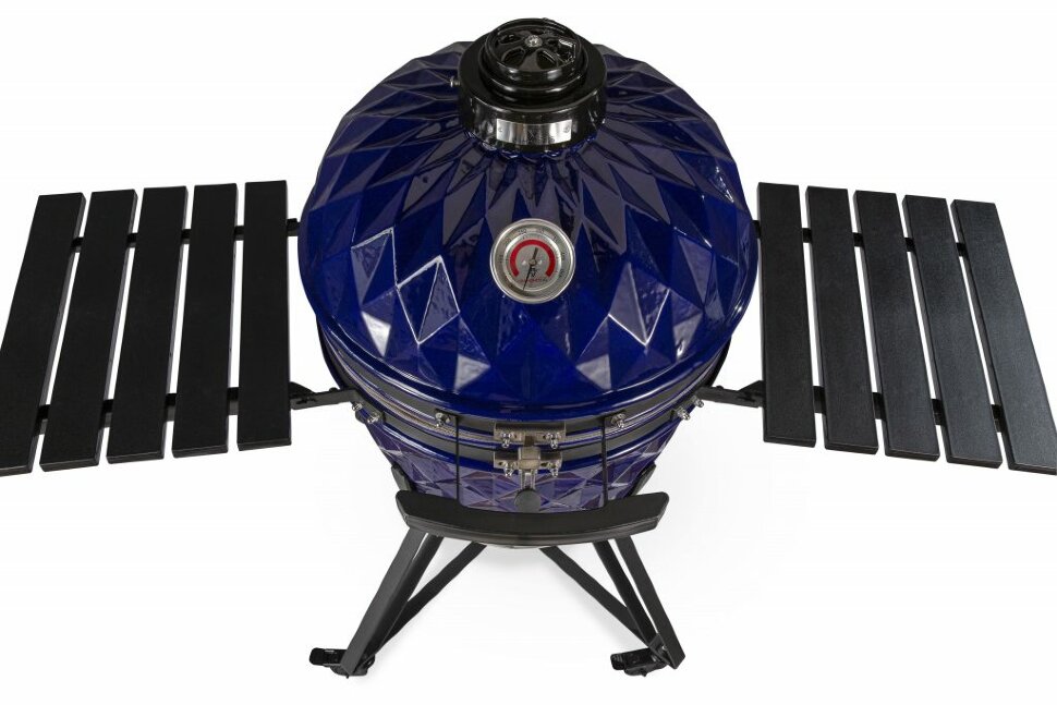 Керамический гриль Diamond Egg Xl, синий  