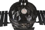 Керамический гриль Diamond Egg Xl, чёрный  