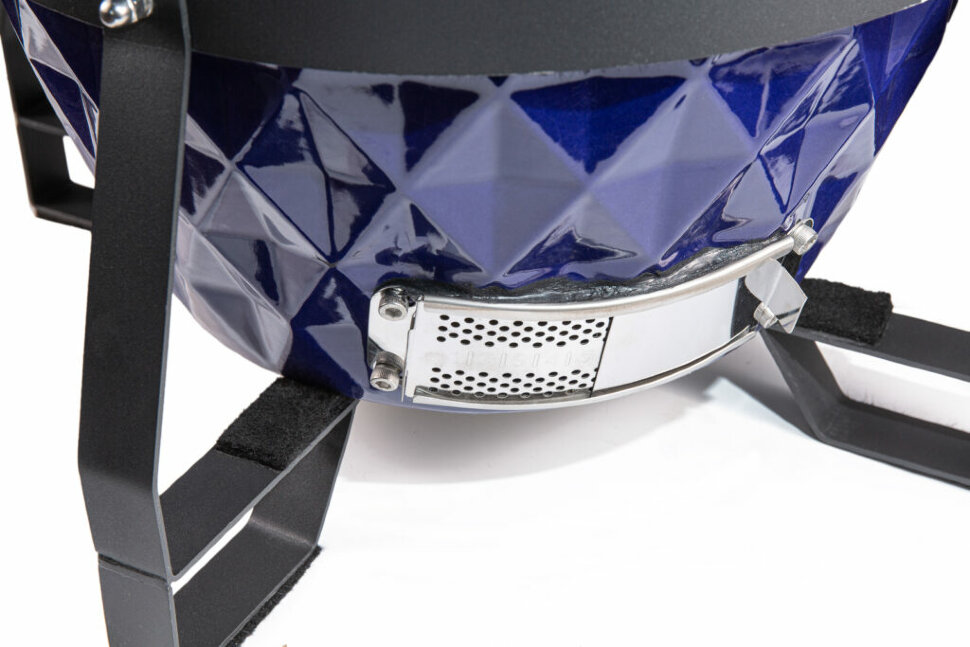 Керамический гриль Diamond Egg S, синий  