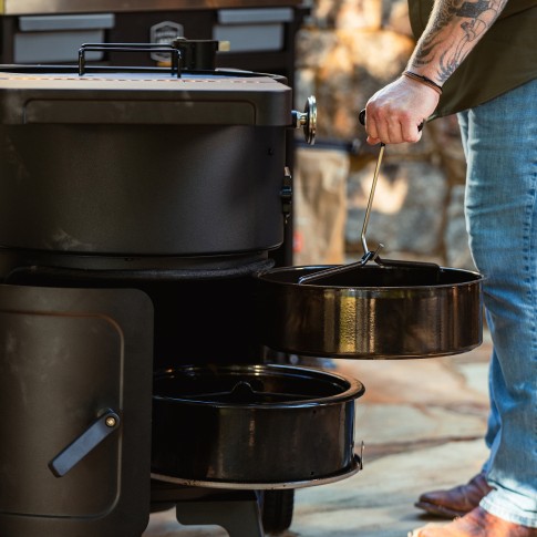 Коптильня Oklahoma Joe's Drum Bronco 2.0 (черная) в Москве