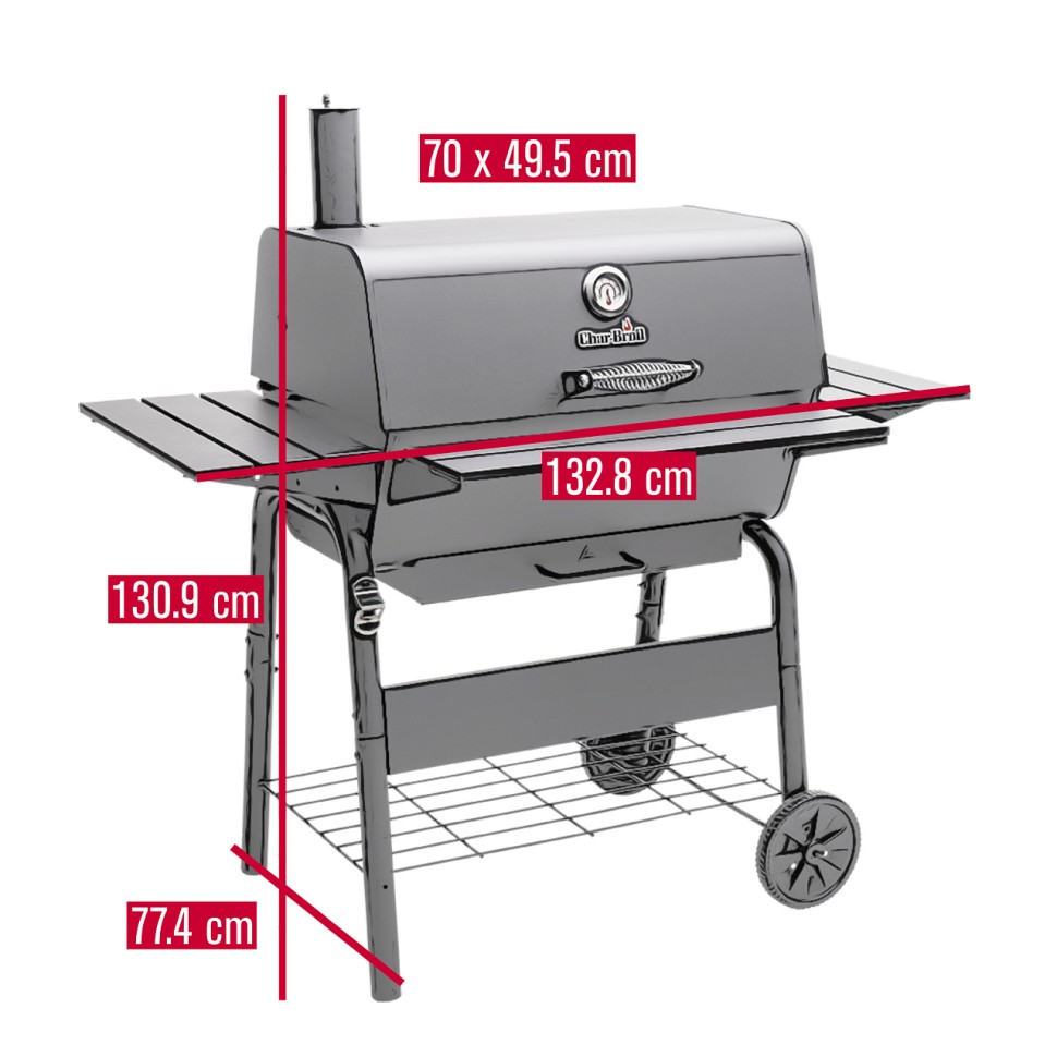 Угольный гриль Char-Broil Charcoal L в Москве в Москве