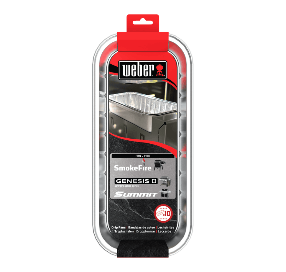 Поддоны для гриля Weber Summit/SmokeFire, алюминиевые, 10 шт.