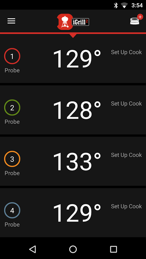 Цифровой термометр для гриля Weber iGrill 3  