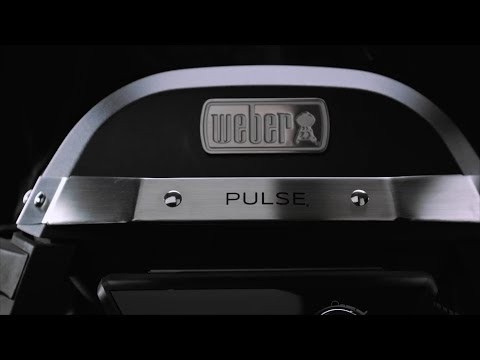Электрический гриль Weber PULSE 1000, чёрный-video