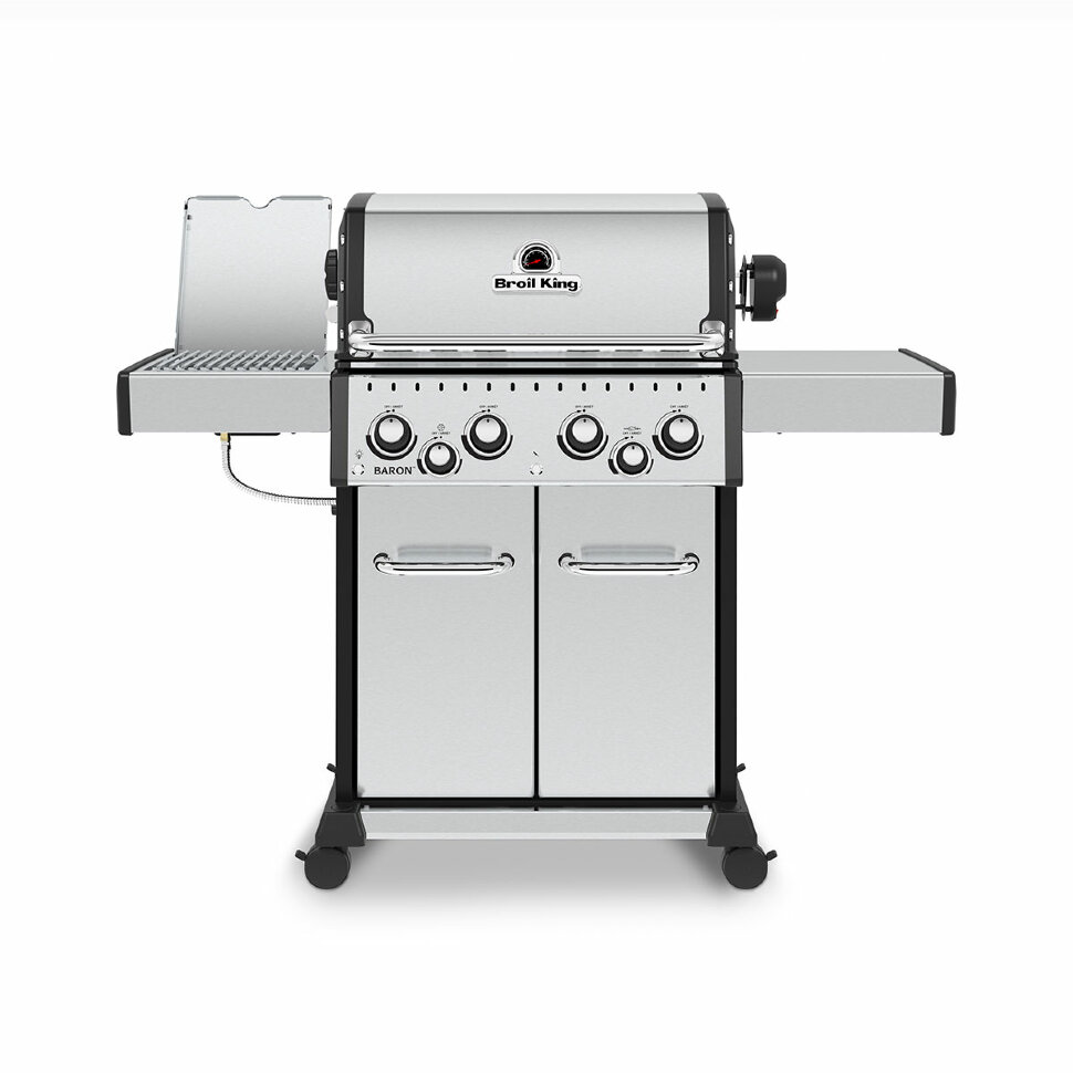 Гриль газовый Broil King Baron S490 IR New, нерж. сталь  