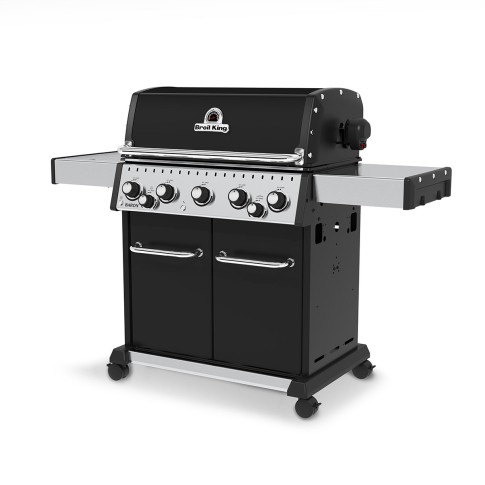 Гриль газовый Broil King Барон 590 (Baron 590 New), чёрный