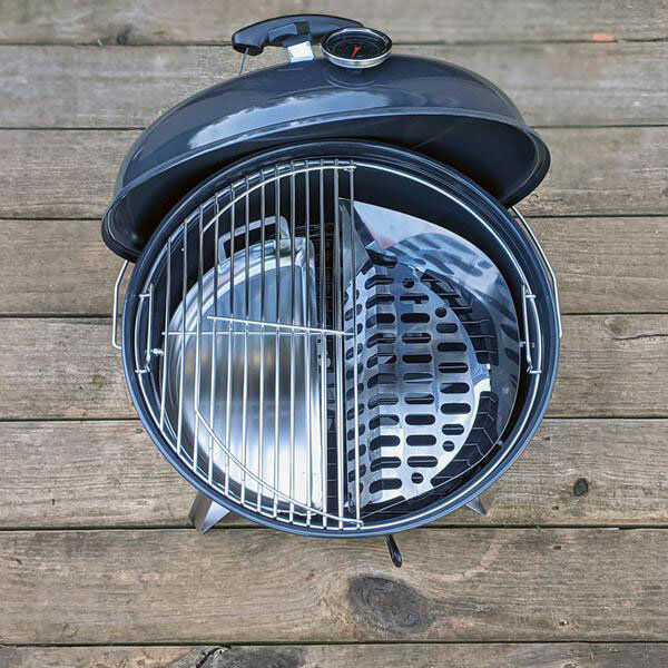 Гриль угольный SnS Grills Travel Kettle, 47 см, чёрный, (без корзины SNS)  