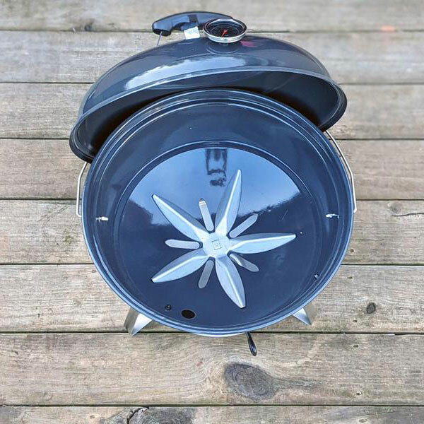 Гриль угольный SnS Grills Travel Kettle, 47 см, чёрный, (без корзины SNS)  