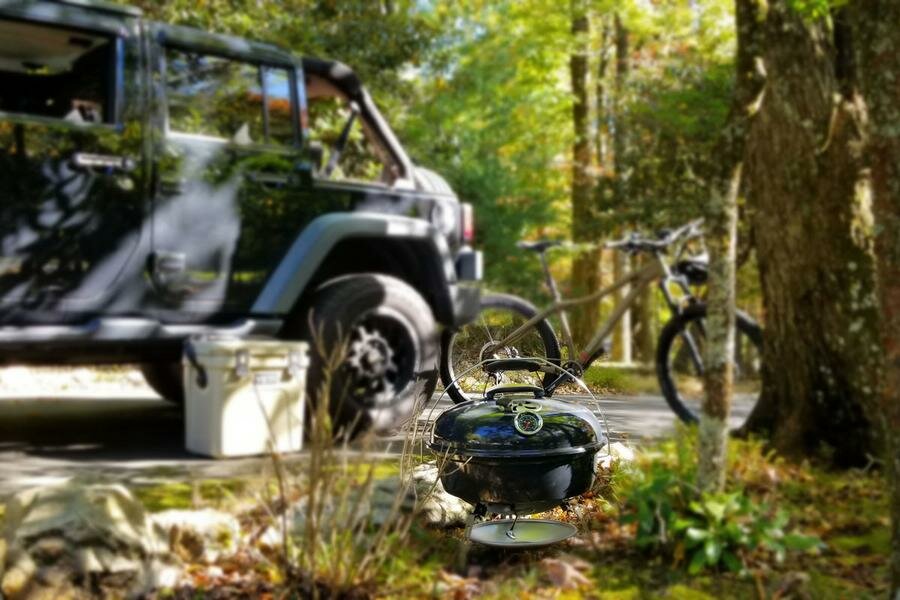 Гриль угольный SnS Grills Travel Kettle, 47 см, чёрный, (без корзины SNS)  