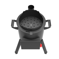 Мангал Grillver «Краун-400» для печи «Берель 400 К»