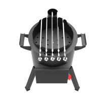 Мангал Grillver «Краун-400» для печи «Берель 400 К»