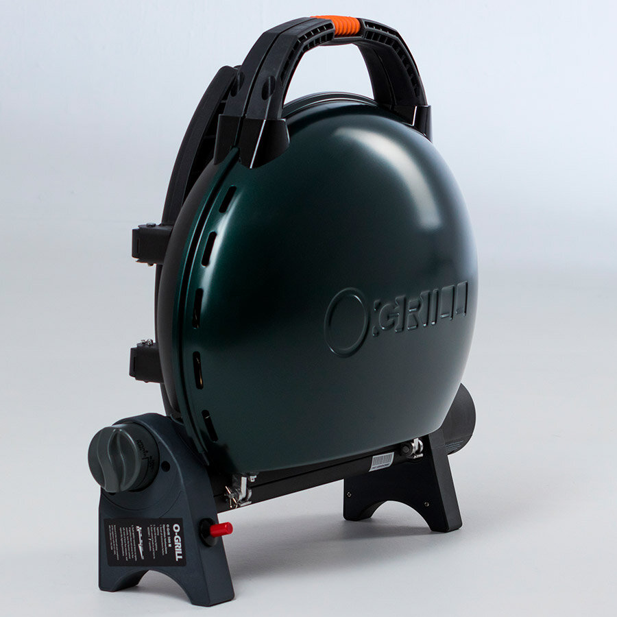 Гриль газовый O-GRILL 500M bicolor  black-green  