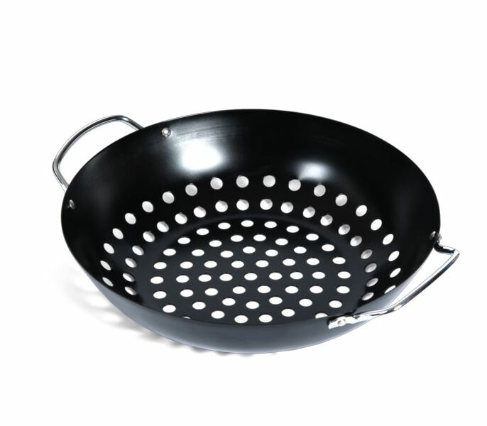 Поддон для гриля Big Green Egg, алюминиевый, перфорированный, круглый 28 см  