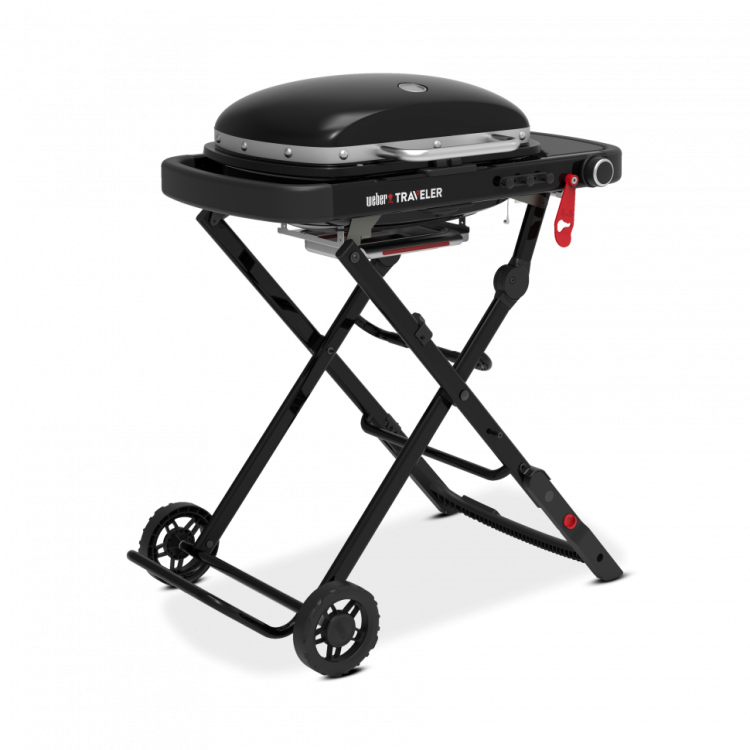 1500527 Газовый гриль Weber Traveler Compact, черный 