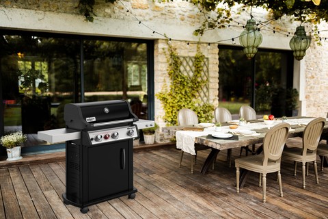 Газовый гриль Weber Spirit E-325s GBS, чёрный 