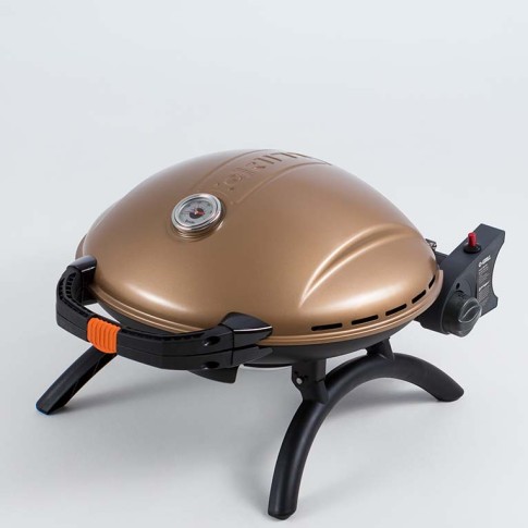 Гриль газовый O-GRILL 900MT, bicolor black-gold