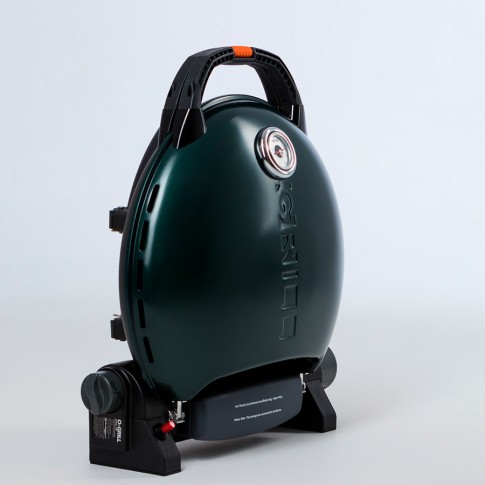 Гриль газовый O-GRILL 700T, bicolor black-green