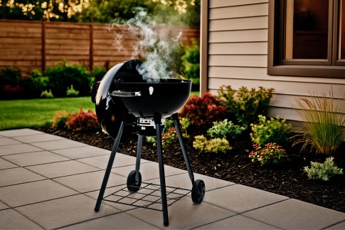 Гриль угольный Броил Кинг Краун Кетл (Broil King CROWN KETTLE 22.5" / 57 BLACK LEG) в Москве