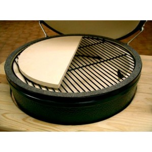 Противень полукруг для гриля Big Green Egg L, керамический