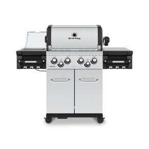 Газовый гриль Broil King Регал С 490 ПРО (Regal S 490 PRO IR), нерж. сталь