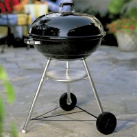 Угольный гриль Weber Compact Kettle, 57 см, чёрный