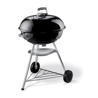 Угольный гриль Weber Compact Kettle, 57 см, чёрный