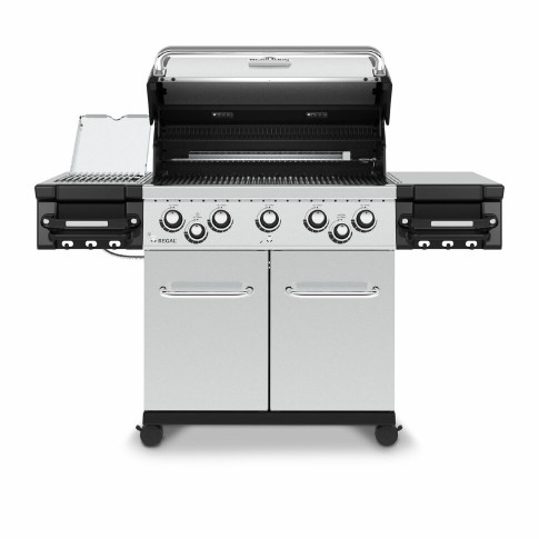 Газовый гриль Broil King Регал С 590 ПРО (Regal S 590 PRO IR), нерж. сталь