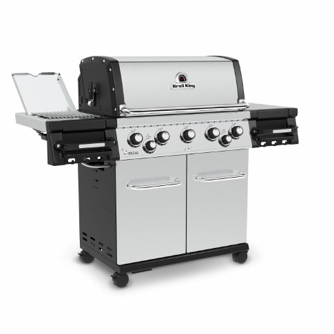 Газовый гриль Broil King Регал С 590 ПРО (Regal S 590 PRO IR), нерж. сталь
